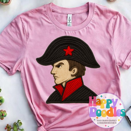 Commodore Yarn Mascot Printable PNG Illustration - Happy Doodles Designs