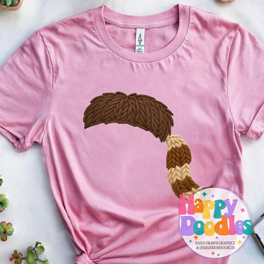 Mountaineer Yarn Mascot Printable PNG Download - Happy Doodles Designs