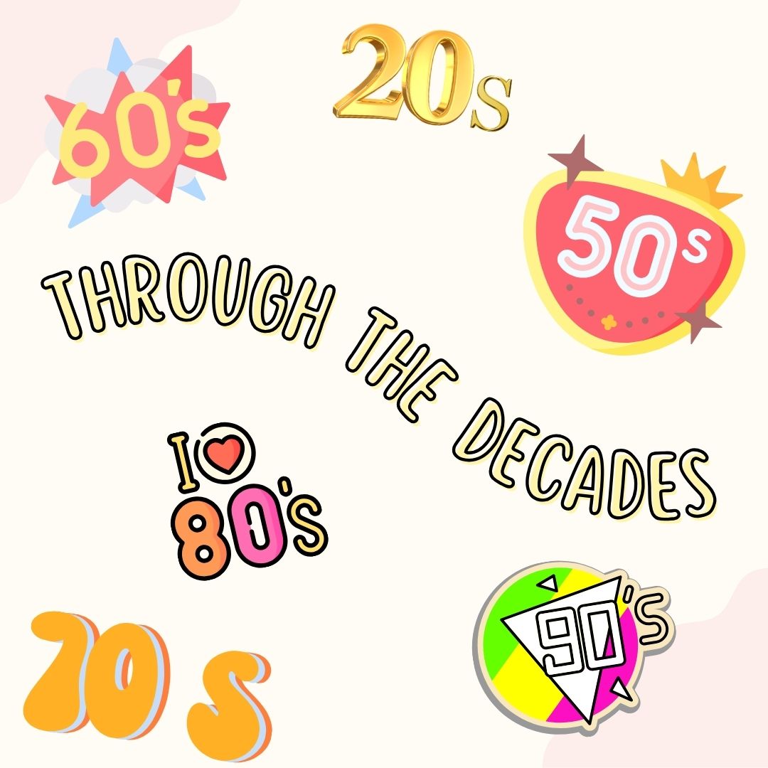 Through the Decades - Clipart Graphic Bundles 2025