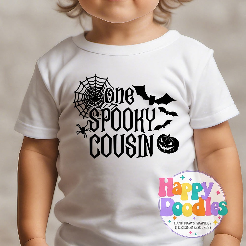 One Spooky Cousin SVG | Halloween Group Cut File