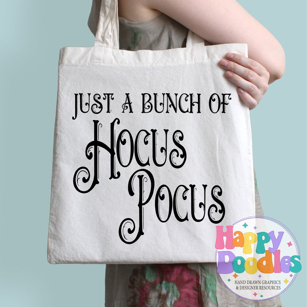 Halloween Sign Hocus Pocus SVG | Festive Door Sign SVG for Crafts