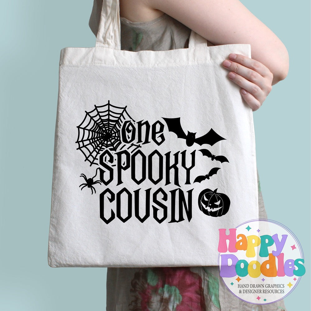 One Spooky Cousin SVG | Halloween Group Cut File