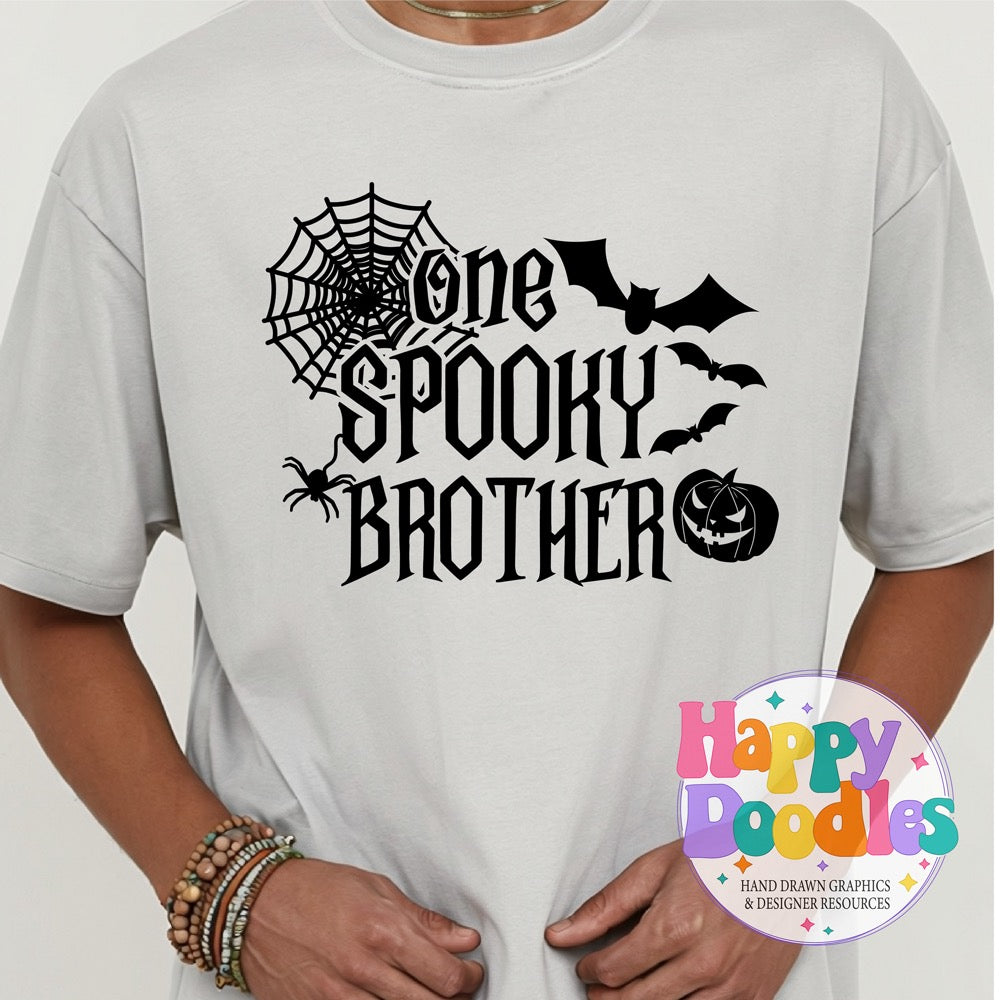 One Spooky Brother SVG | DIY Spooky Season Family Design