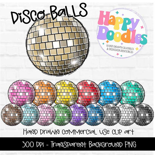 New Years Disco Balls - Besties Membership 2023