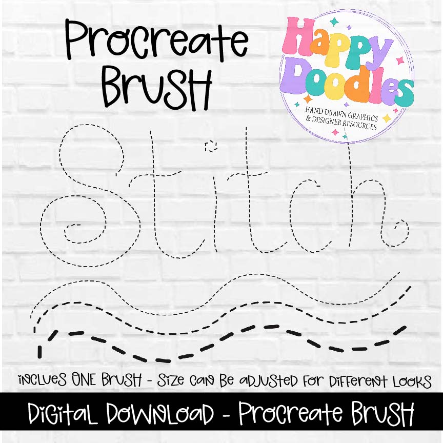 Stitch Brush - Procreate Brushes