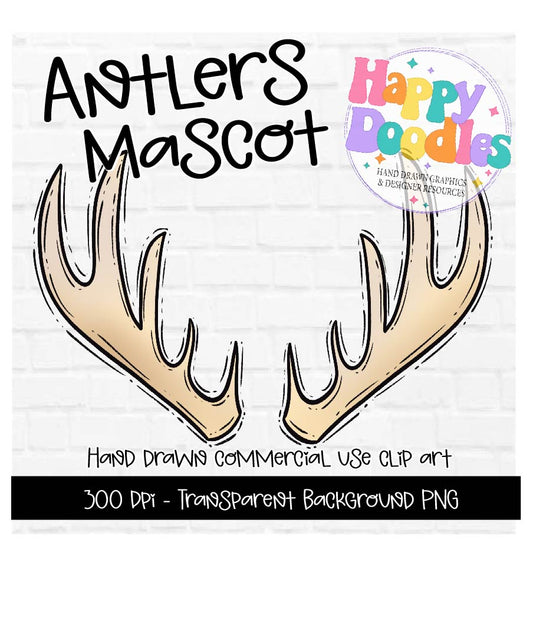 Antlers Mascot Graphics 2023