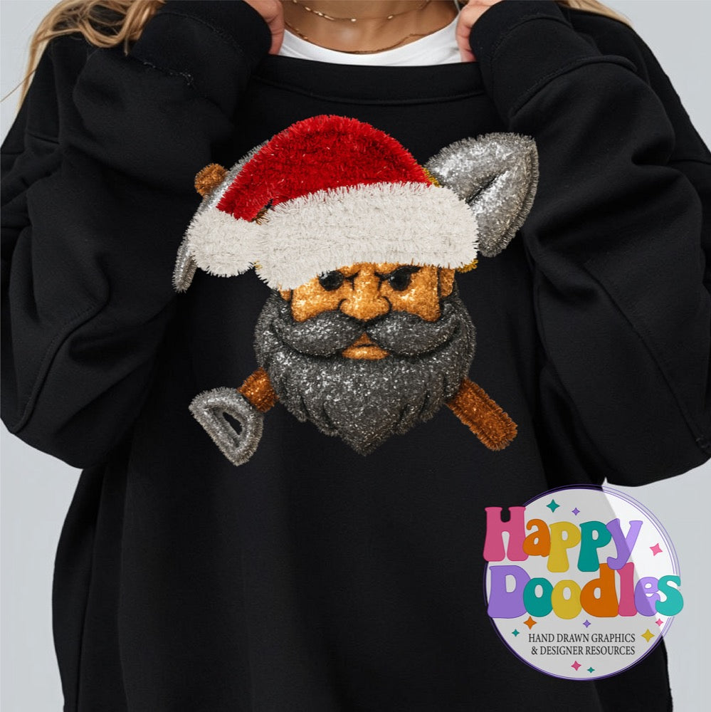 Tinsel Miners Faux Tinsel Mascot Printable PNG Clipart