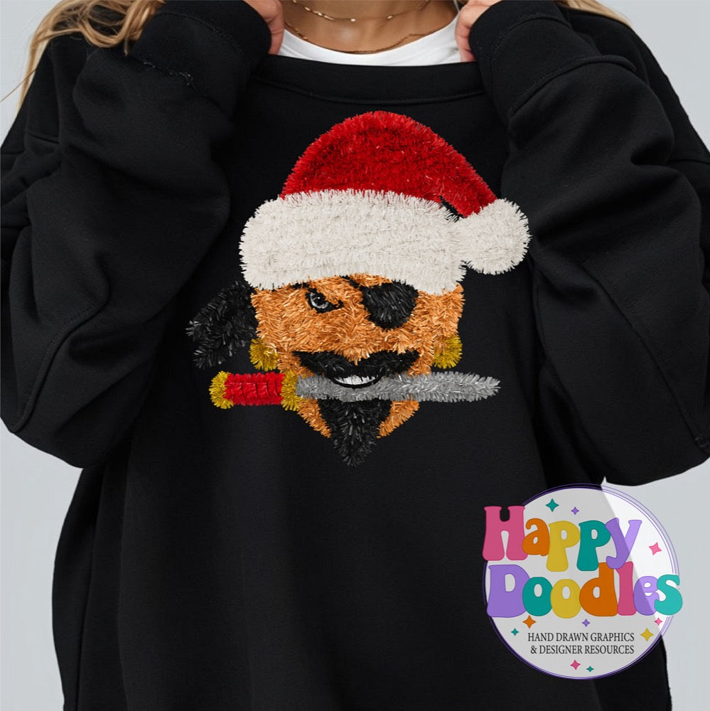 Tinsel Raiders Faux Tinsel Mascot Printable PNG Clipart