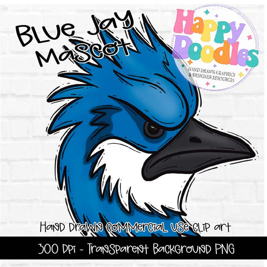 Bluejay Mascot Graphics 2023