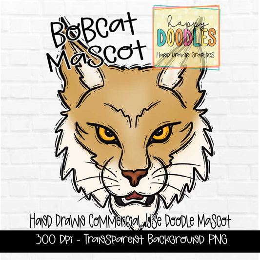 Bobcat Mascot Graphics 2023