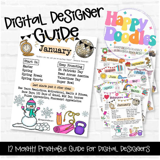 Digital Designer Guide- Besties Membership 2024