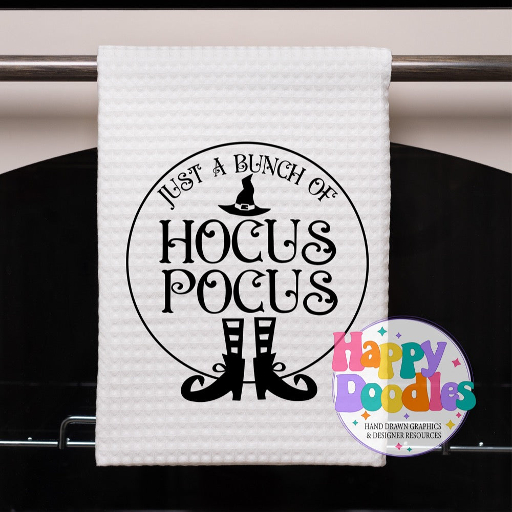 Halloween Sign Circle Hocus Pocus SVG | Halloween Sign SVG Cut File