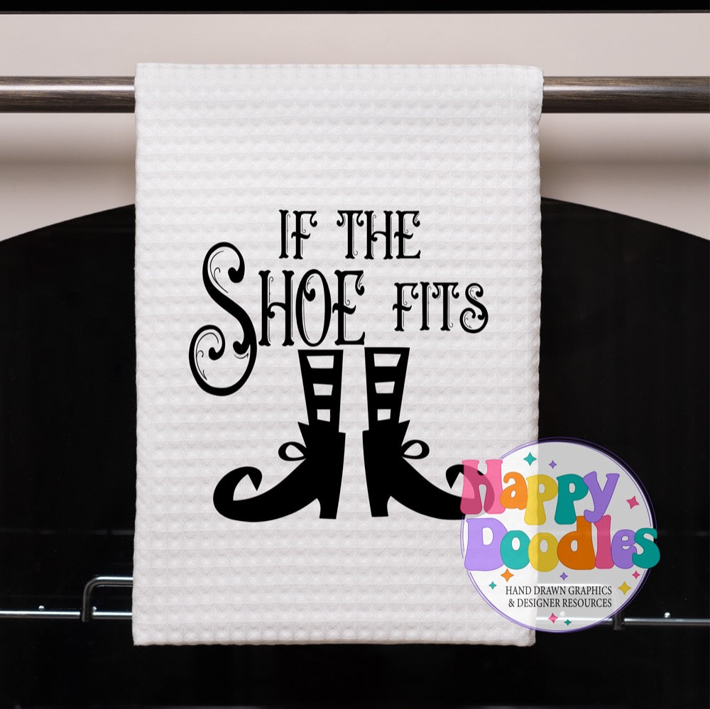 Halloween Sign If the Shoe Fits SVG | Halloween Sign SVG Cut File
