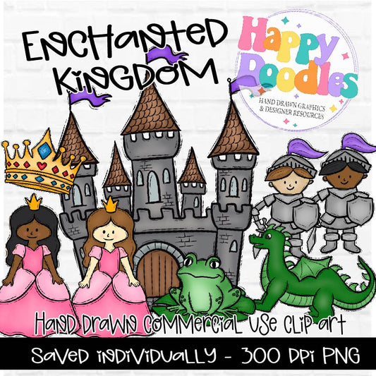Enchanted Kingdom  Clipart Graphics 2024