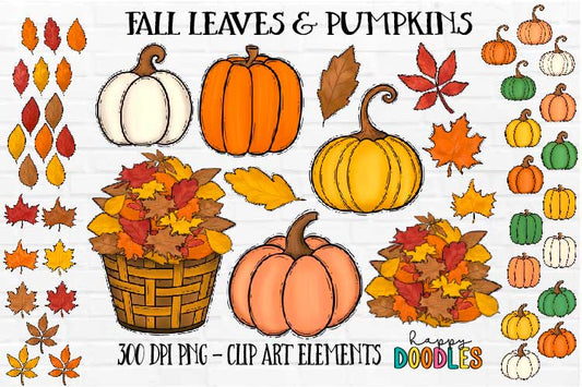 Fall Leaves & Pumpkins - Besties Membership 2023