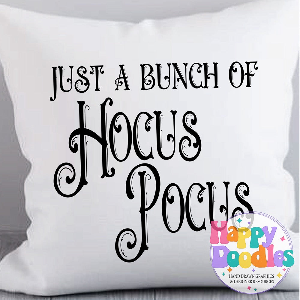 Halloween Sign Hocus Pocus SVG | Festive Door Sign SVG for Crafts