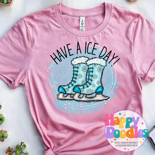 Have a Ice Day High Resolution Printable PNG - Happy Doodles Designs