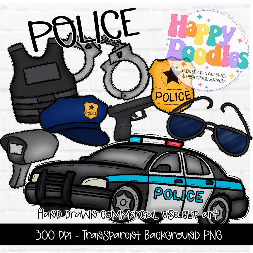 Police Clipart Graphics 2024