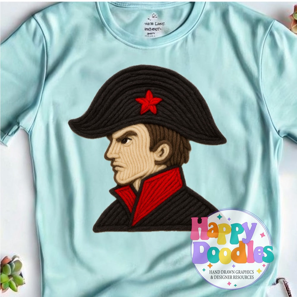 Commodore Yarn Mascot Printable PNG Illustration - Happy Doodles Designs