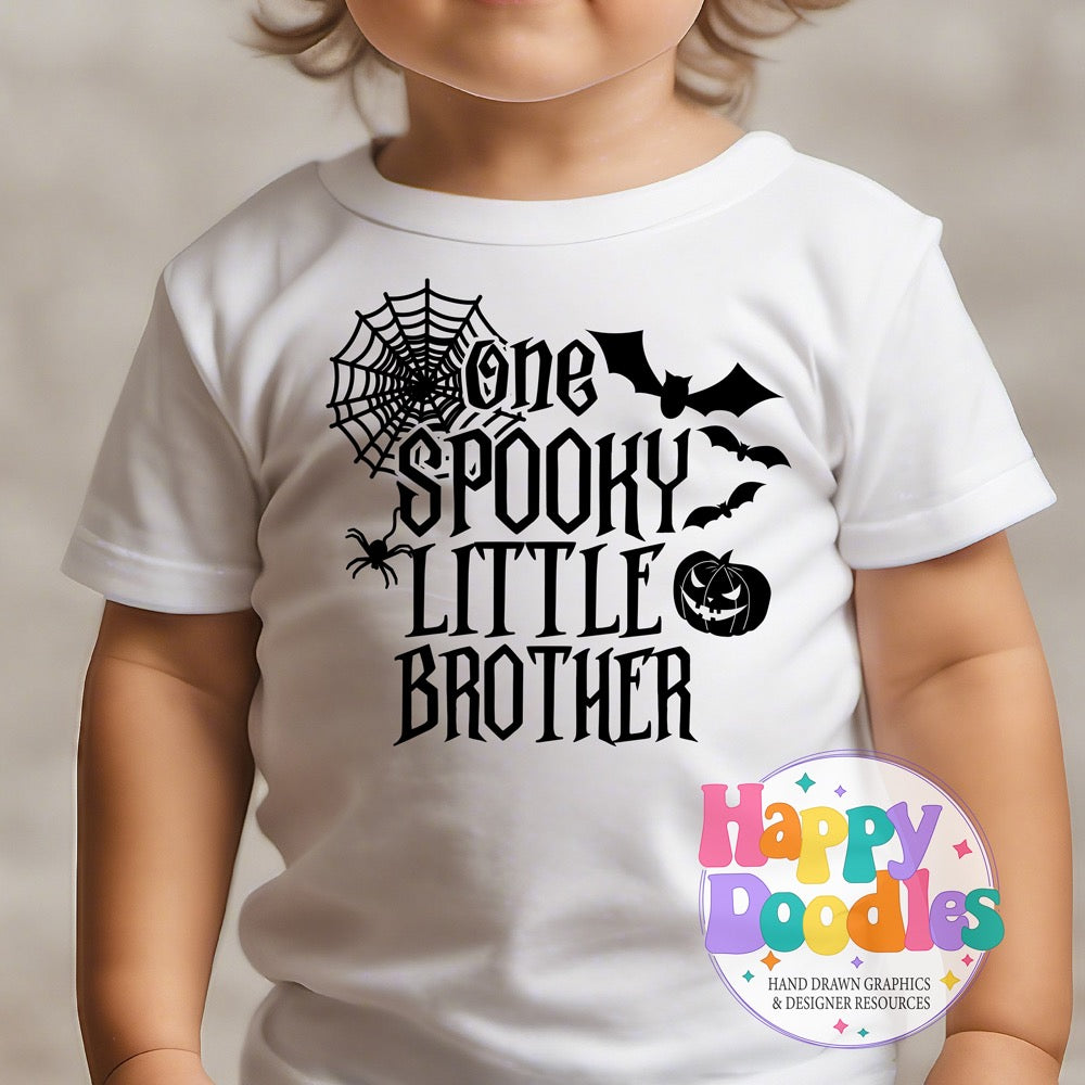 One Spooky Little Brother SVG | DIY Spooky Season Family Design