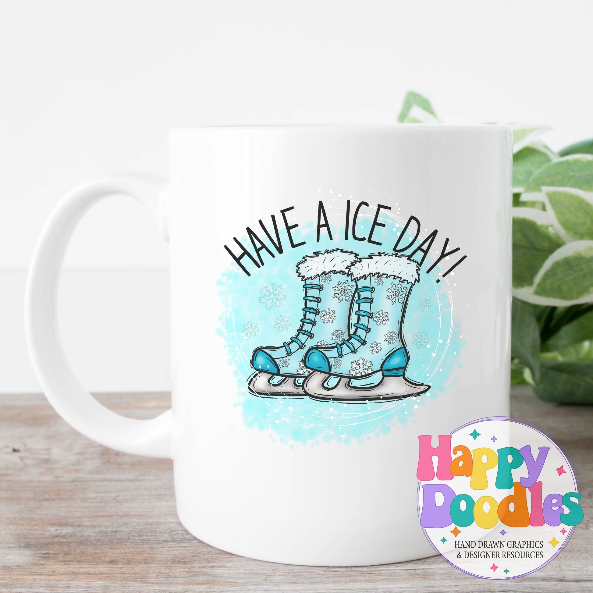 Have a Ice Day High Resolution Printable PNG - Happy Doodles Designs