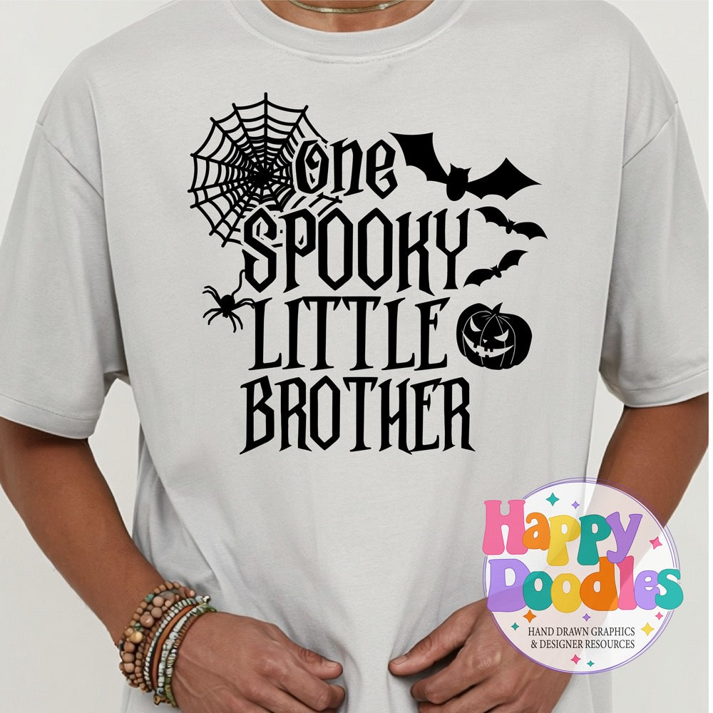 One Spooky Little Brother SVG | DIY Spooky Season Family Design