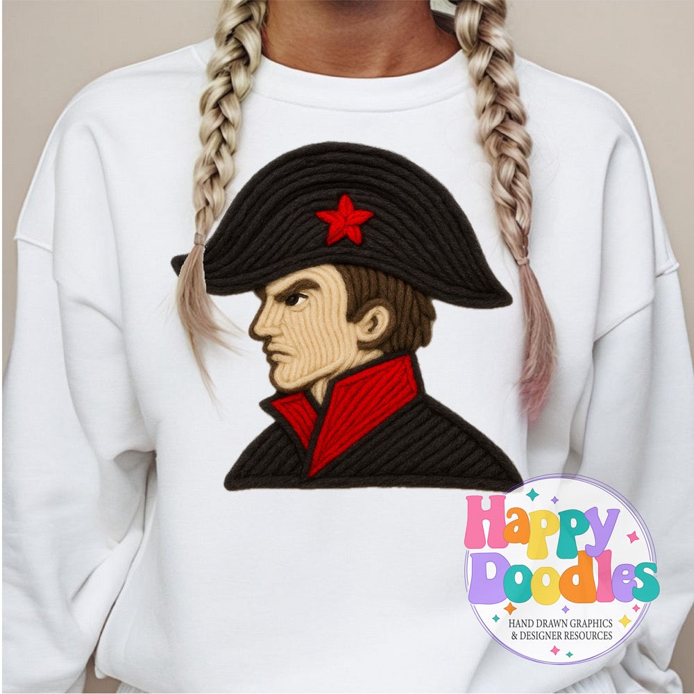 Commodore Yarn Mascot Printable PNG Illustration - Happy Doodles Designs