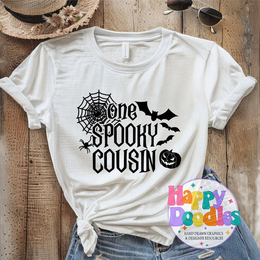 One Spooky Cousin SVG | Halloween Group Cut File