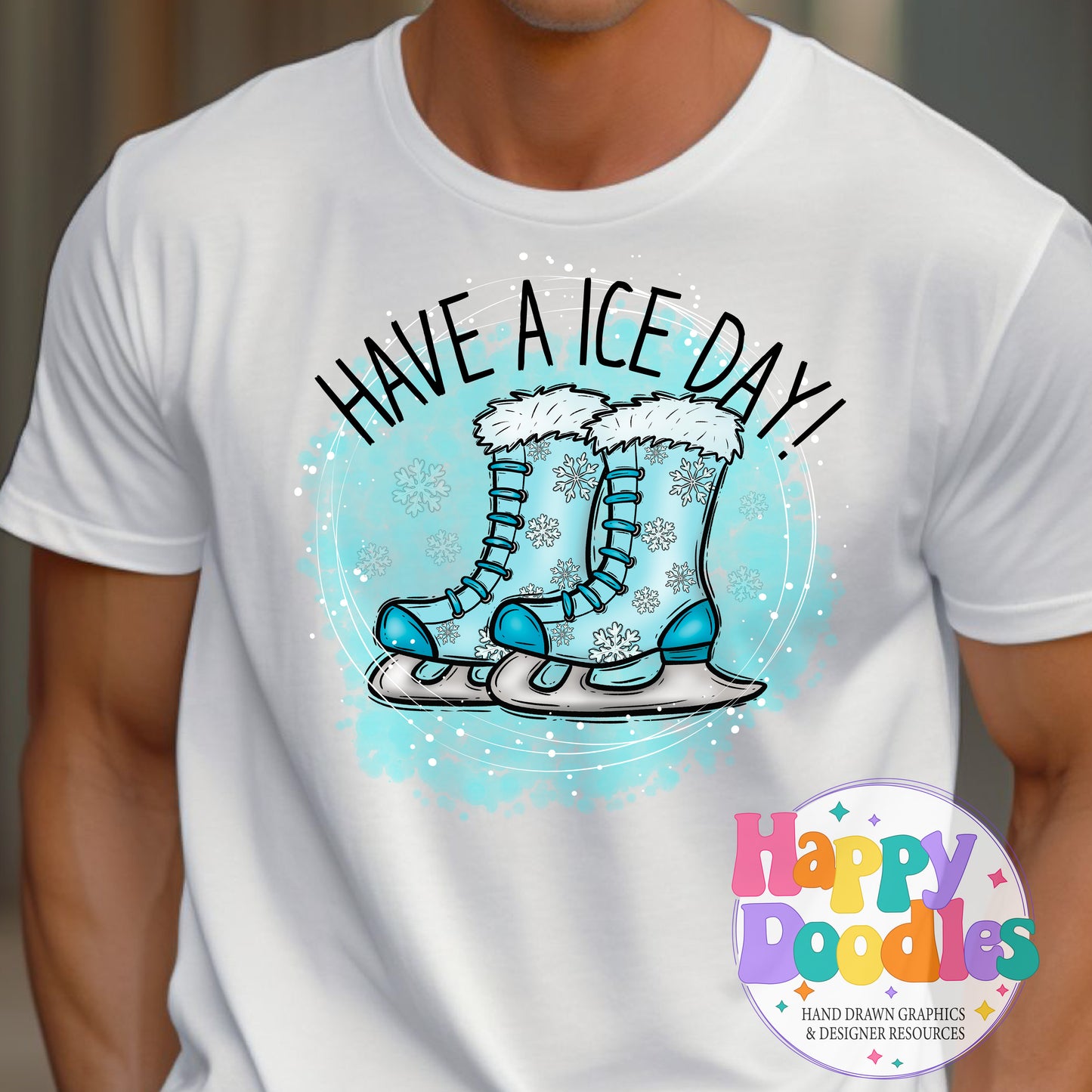 Have a Ice Day High Resolution Printable PNG - Happy Doodles Designs