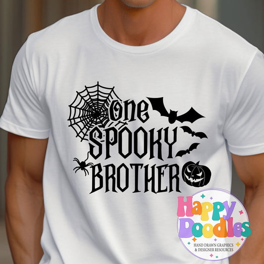 One Spooky Brother SVG | DIY Spooky Season Family Design