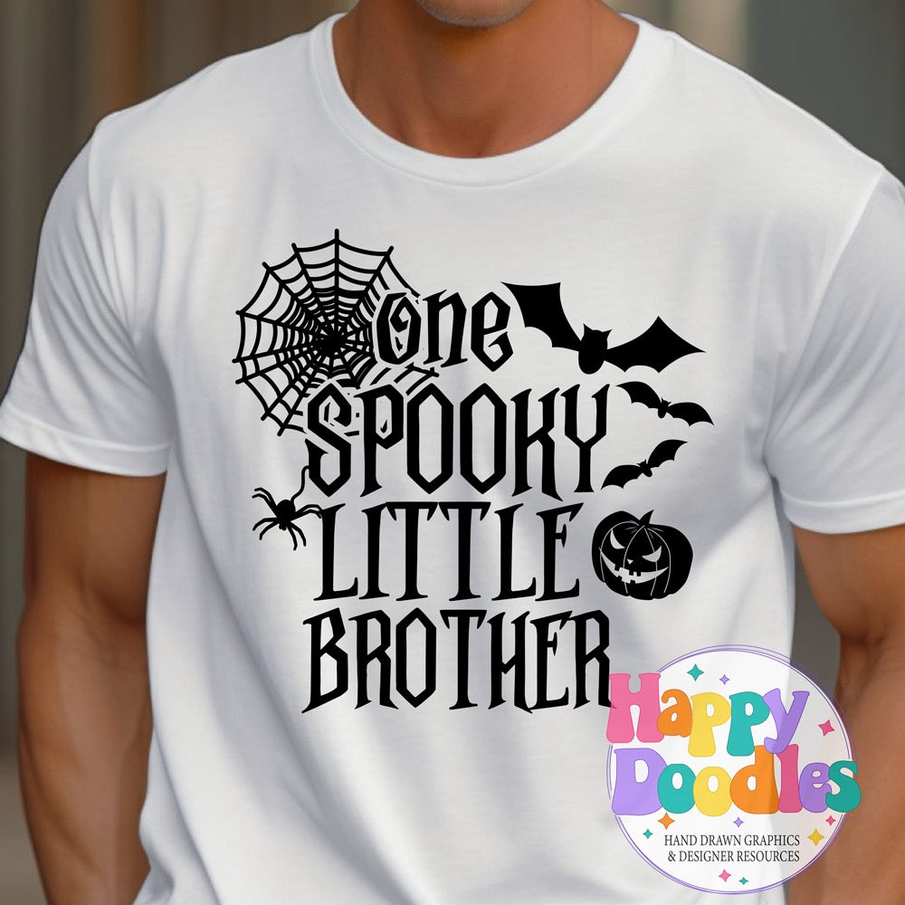 One Spooky Little Brother SVG | DIY Spooky Season Family Design