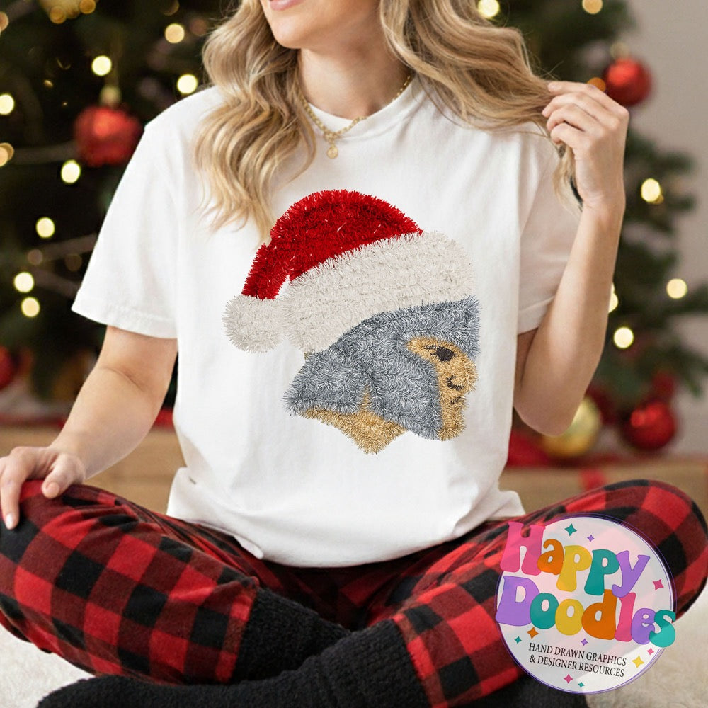 Trojan Faux Tinsel Mascot Printable PNG Clipart