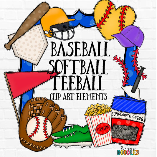 Baseball Softball Teeball - Besties Membership 2023