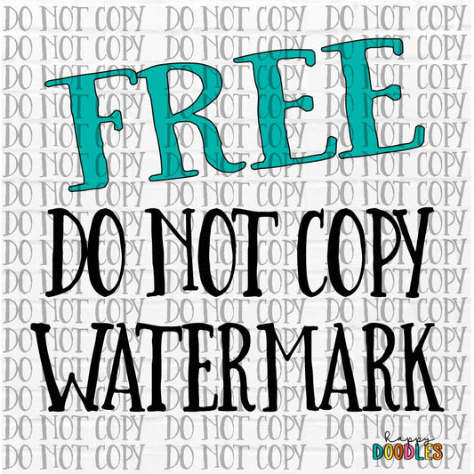 Free Do Not Copy Watermark